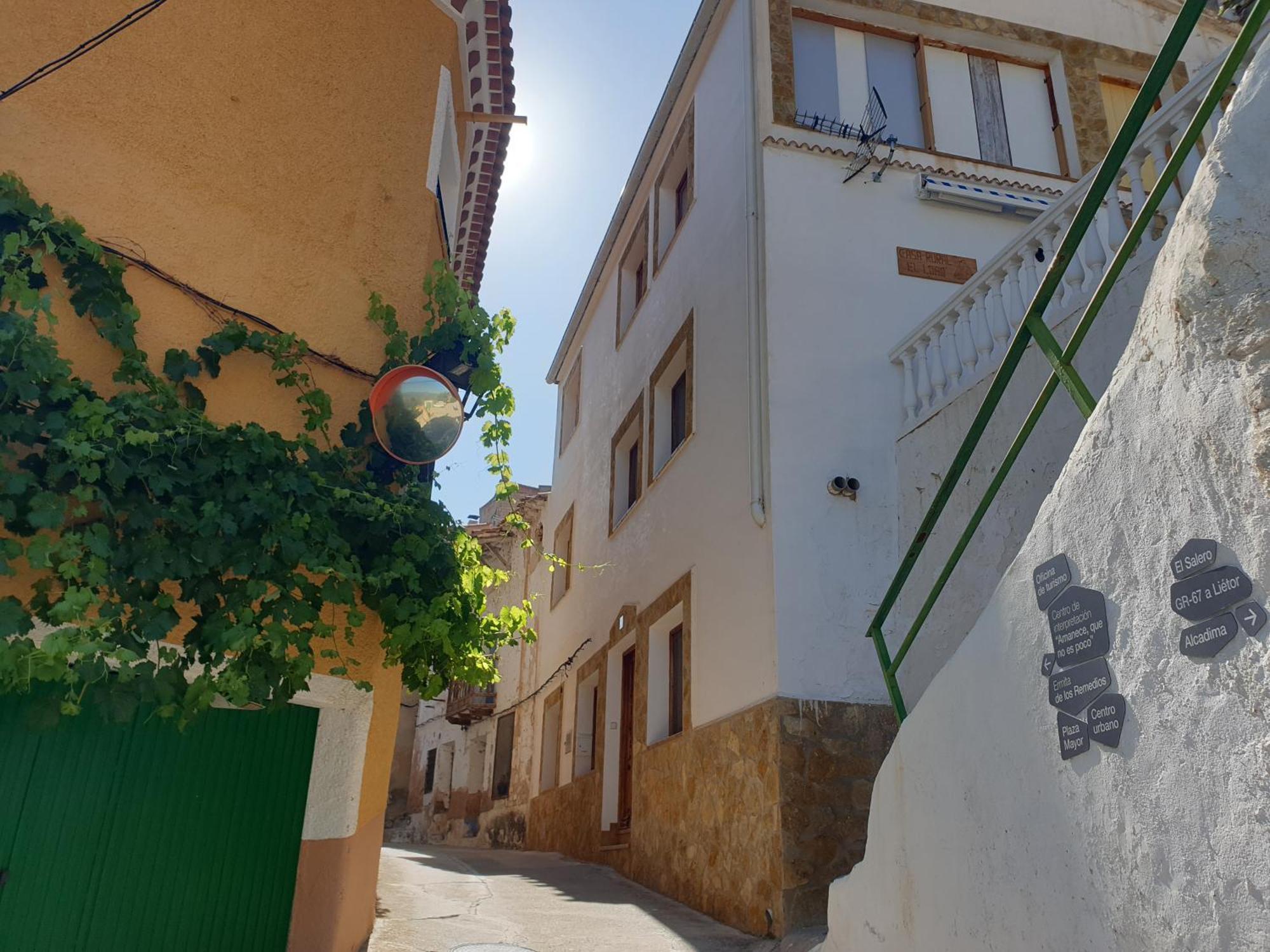 Casa Rural El Lobo Aýna Esterno foto