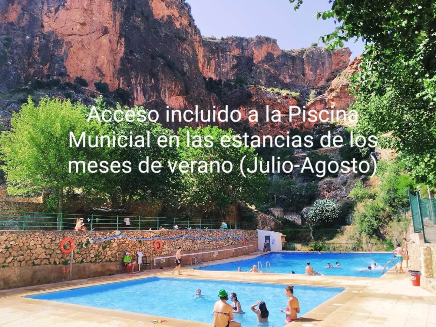Casa Rural El Lobo Aýna Esterno foto